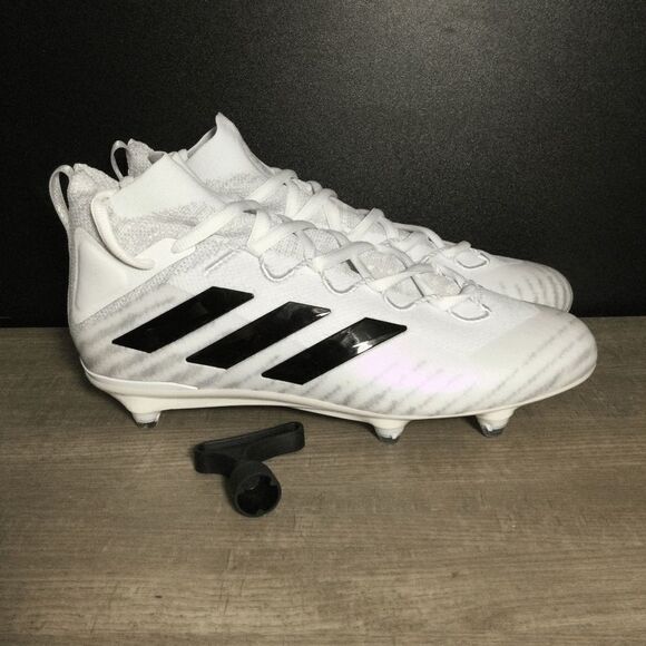 Adidas Freak Ultra 20 Primeknit Boost Football Cleats White Black FX2112 Men's 9 - Picture 1 of 6
